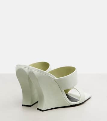 110 suede wedge mules | Alaïa