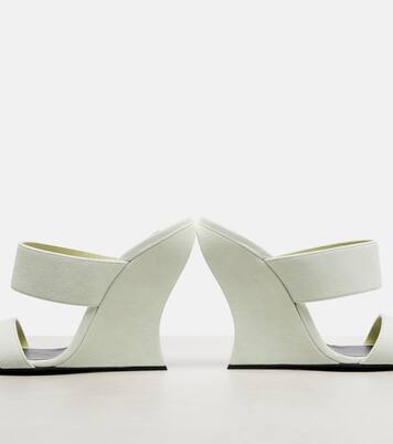 110 suede wedge mules | Alaïa