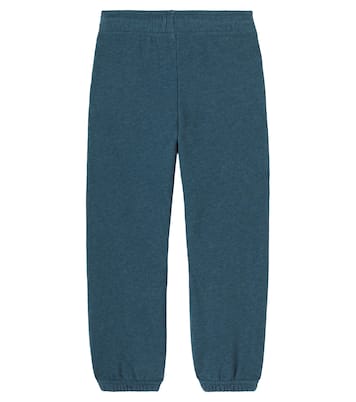 Logo cotton jersey sweatpants | Bonpoint