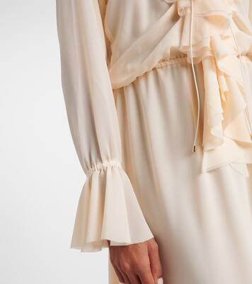 Abito lungo Bellen con volant | Bananhot