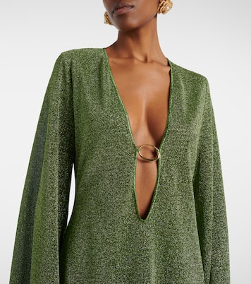 Cafetan Lumiere Stones en lamé à paillettes | Oséree