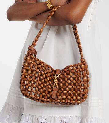 Le 5 à 7 Mini beaded shoulder bag | Saint Laurent