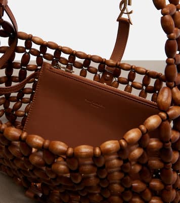 Le 5 à 7 Mini beaded shoulder bag | Saint Laurent