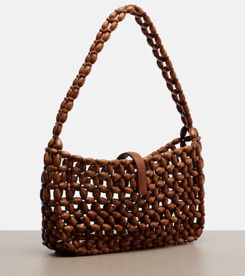 Le 5 à 7 Mini beaded shoulder bag | Saint Laurent