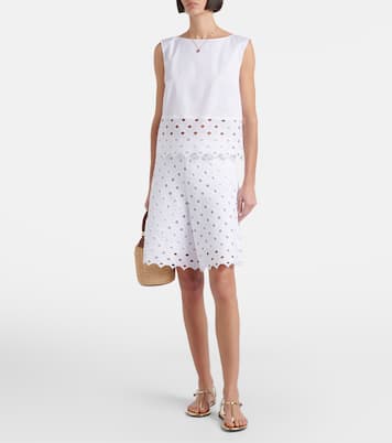 Uguale broderie anglaise Bermuda shorts | Max Mara