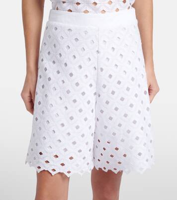 Uguale broderie anglaise Bermuda shorts | Max Mara