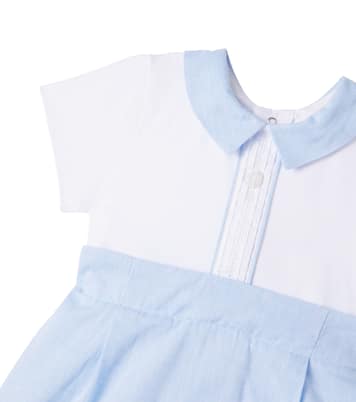 Baby cotton-blend playsuit | Patachou