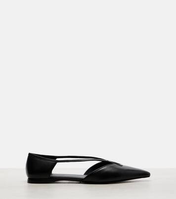 Amatassa leather ballet flats | Max Mara