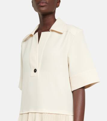 Robe midi plissée | Jil Sander