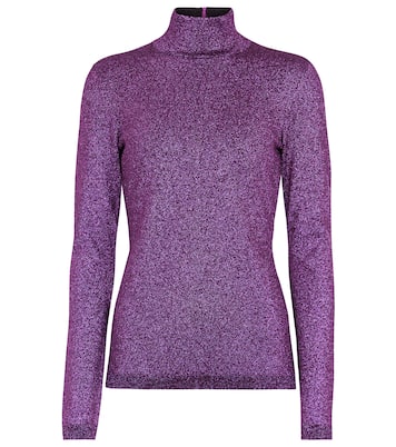 Jersey de cuello alto metalizado | Stella McCartney