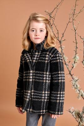 Karierte Jacke | Tartine et Chocolat