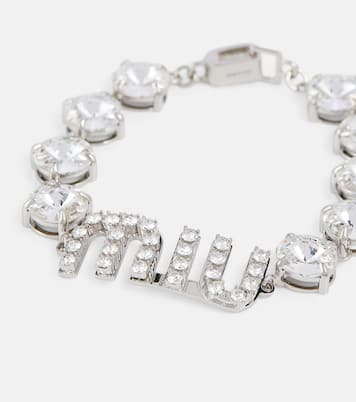 Bracciale con cristalli | Miu Miu