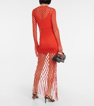Midikleid aus Netzstoff | Dion Lee
