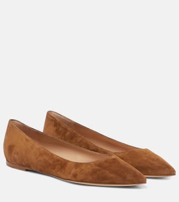 Gianvito suede ballet flats | Gianvito Rossi