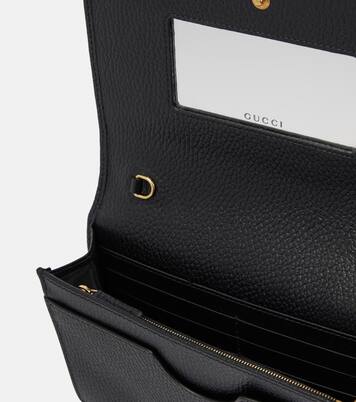 Clutch portafoglio GG Marmont in pelle | Gucci