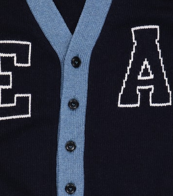 Cárdigan de punto intarsia | Emporio Armani Kids