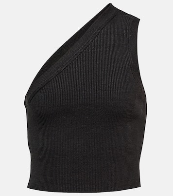 Top cropped La Maille Ascu in misto lino | Jacquemus