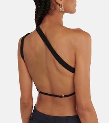 Top cropped La Maille Ascu in misto lino | Jacquemus