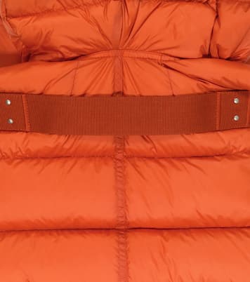 Quilted down vest | Rick Owens Kids