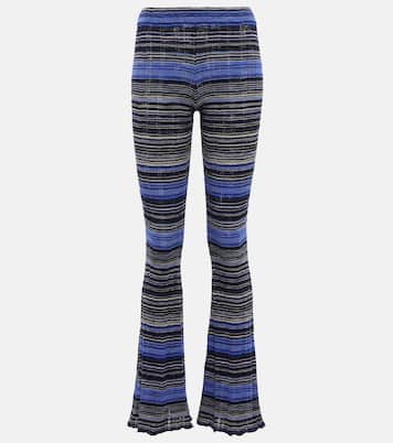 Pantaloni in misto cotone a righe | Acne Studios