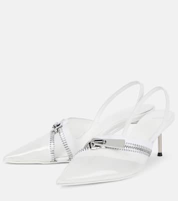 Slingback-Pumps Clear Zip | Coperni