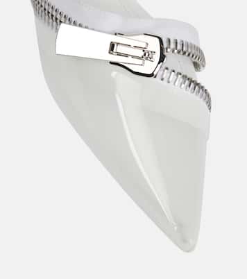 Slingback-Pumps Clear Zip | Coperni