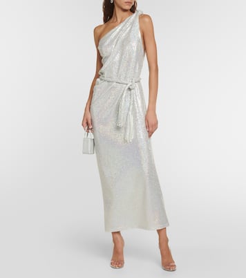 Sequined one-shoulder midi dress | Dodo Bar Or