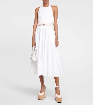 Riviera patent leather wedges | Alaïa