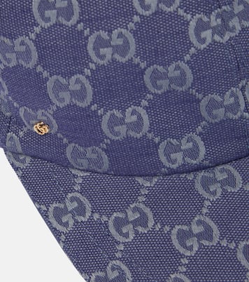 Cappello da baseball in canvas GG | Gucci