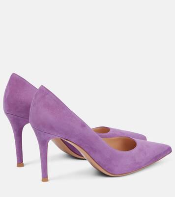 Pumps Gianvito 85 in suede | Gianvito Rossi