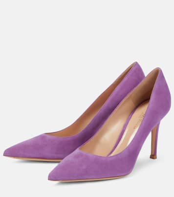 Pumps Gianvito 85 in suede | Gianvito Rossi