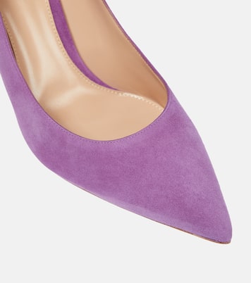 Pumps Gianvito 85 in suede | Gianvito Rossi