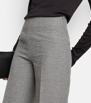 Pantalon ample en laine mélangée | Toteme