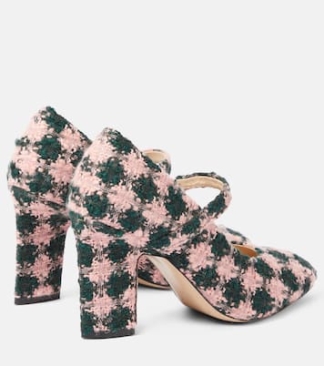 Mary-Jane-Pumps Orelia aus Tweed | Emilia Wickstead
