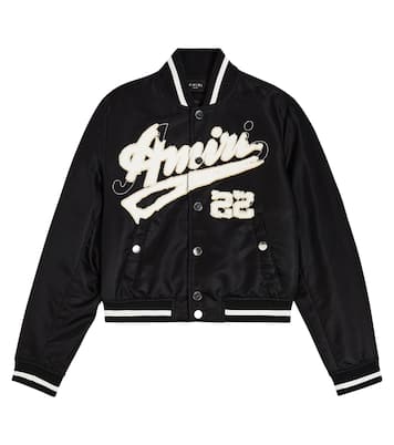 Bomber Amiri 22 in raso | Amiri Kids