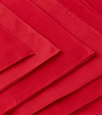 Set of 6 cotton napkins | Lisa Corti