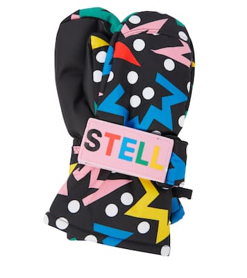 Printed ski mittens | Stella McCartney Kids