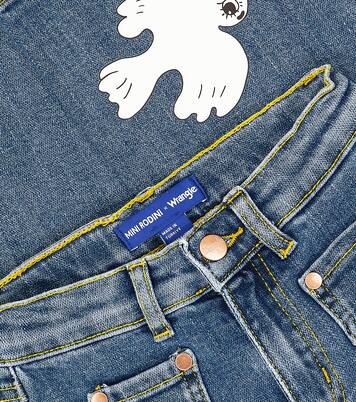 x Wrangler jeans flared Peace Dove | Mini Rodini