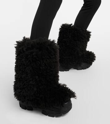 Botas de nieve Bushy de pelo sintético | Goldbergh