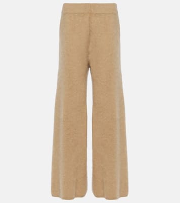 Pantaloni flared Ellery in cashmere | Lisa Yang