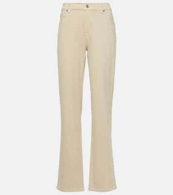 Ellie mid-rise straight jeans | 7 For All Mankind