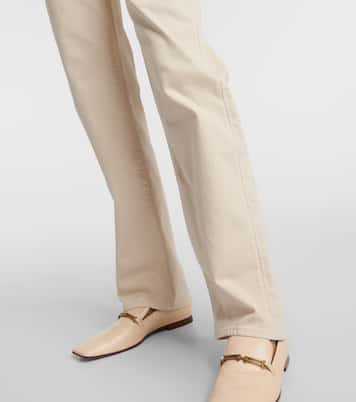Ellie mid-rise straight jeans | 7 For All Mankind