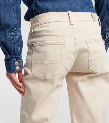 Ellie mid-rise straight jeans | 7 For All Mankind
