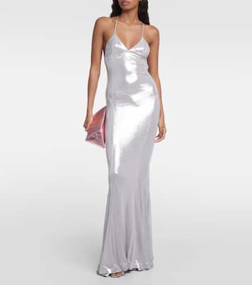 Robe aus Lamé | Norma Kamali
