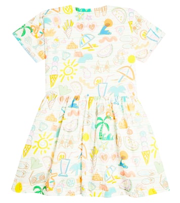 Bedrucktes Kleid aus Baumwolle | Stella McCartney Kids