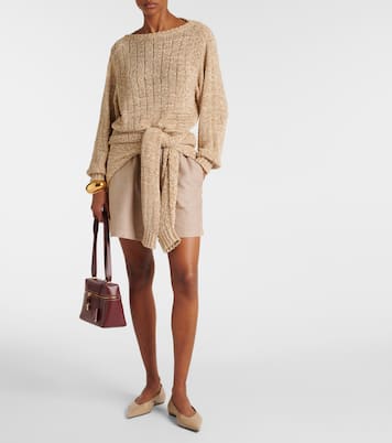 Perth linen shorts | Loro Piana