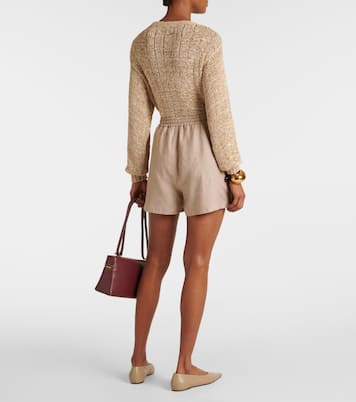 Perth linen shorts | Loro Piana