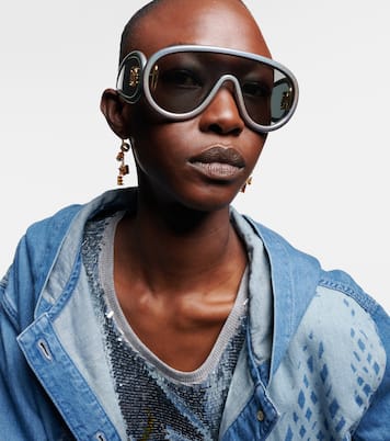 Paula's Ibiza Wave shield sunglasses | Loewe