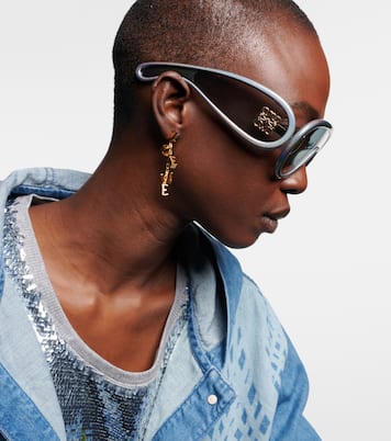 Paula's Ibiza Wave shield sunglasses | Loewe