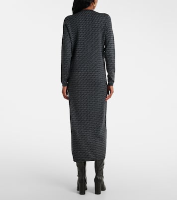 Vestido largo Toile Iconographe de lana | Valentino